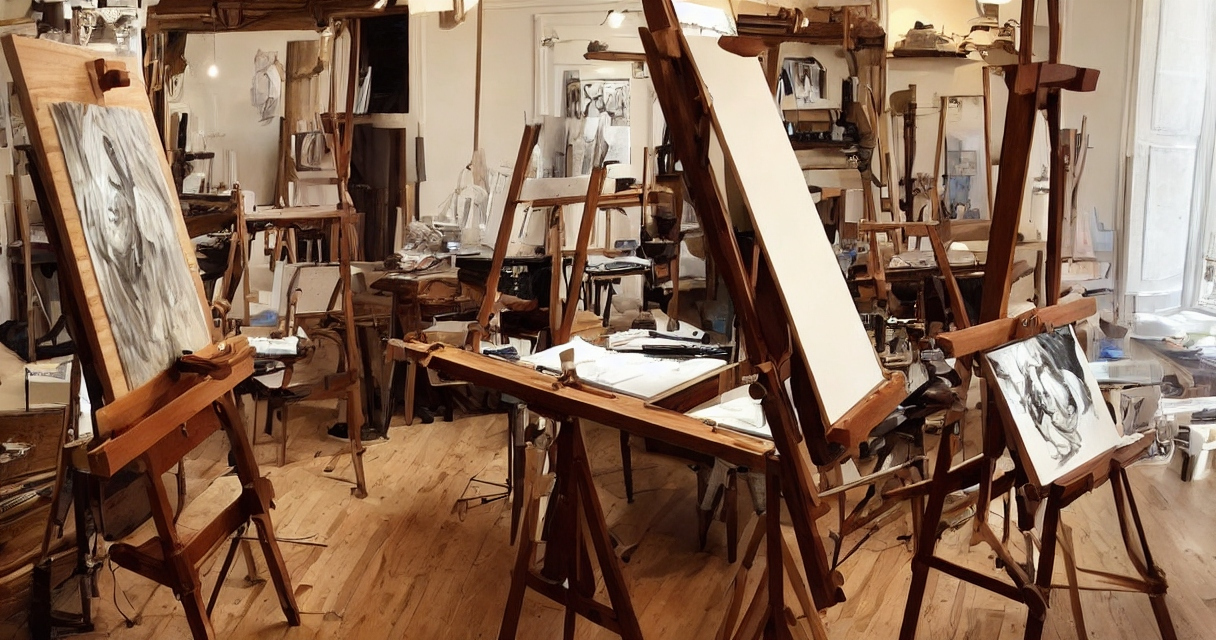 Atelierstaffeliets historie: Fra gamle mesterværker til moderne kunstneres foretrukne arbejdsredskab